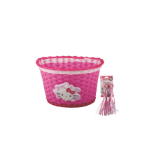 Hellokitty Bicycle Front Basket for Kids Bike (HBK-174)